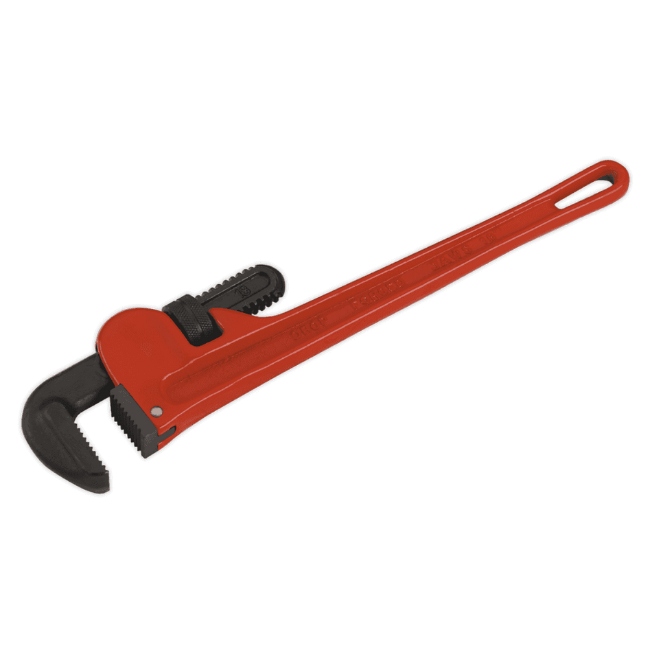 Sealey Pipe Wrench European Pattern 450mm Cast Steel Model No-AK5105