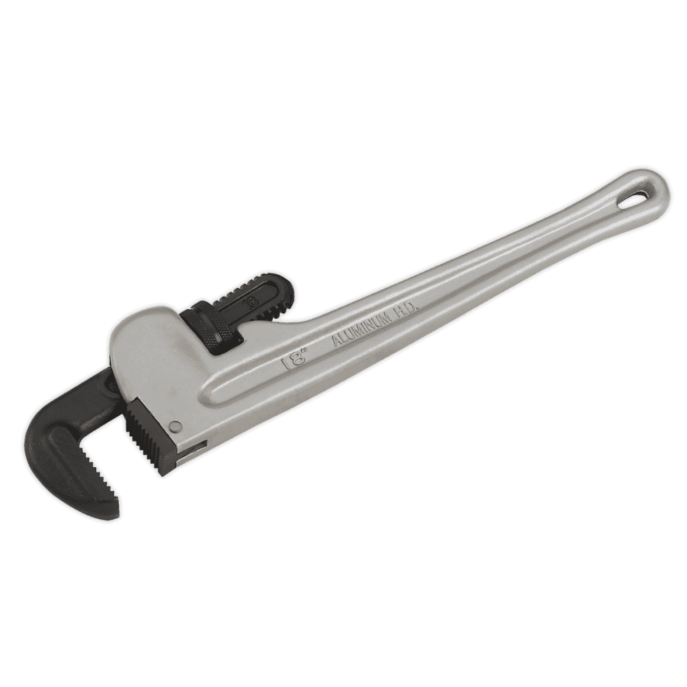 Sealey Pipe Wrench European Pattern 450mm Aluminium Alloy Model No-AK5109