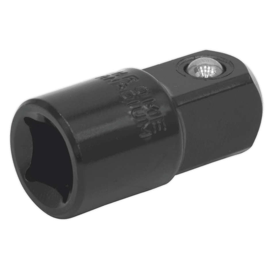 Sealey Impact Adaptor 3/8"Sq Drive Female - 1/2"Sq Drive Male Model No-AK5400