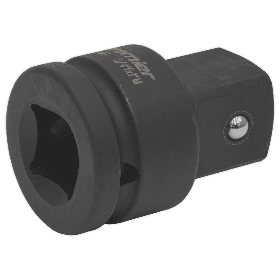 Sealey Impact Adaptor 3/4"Sq Drive Female - 1"Sq Drive Male Model No-AK5404