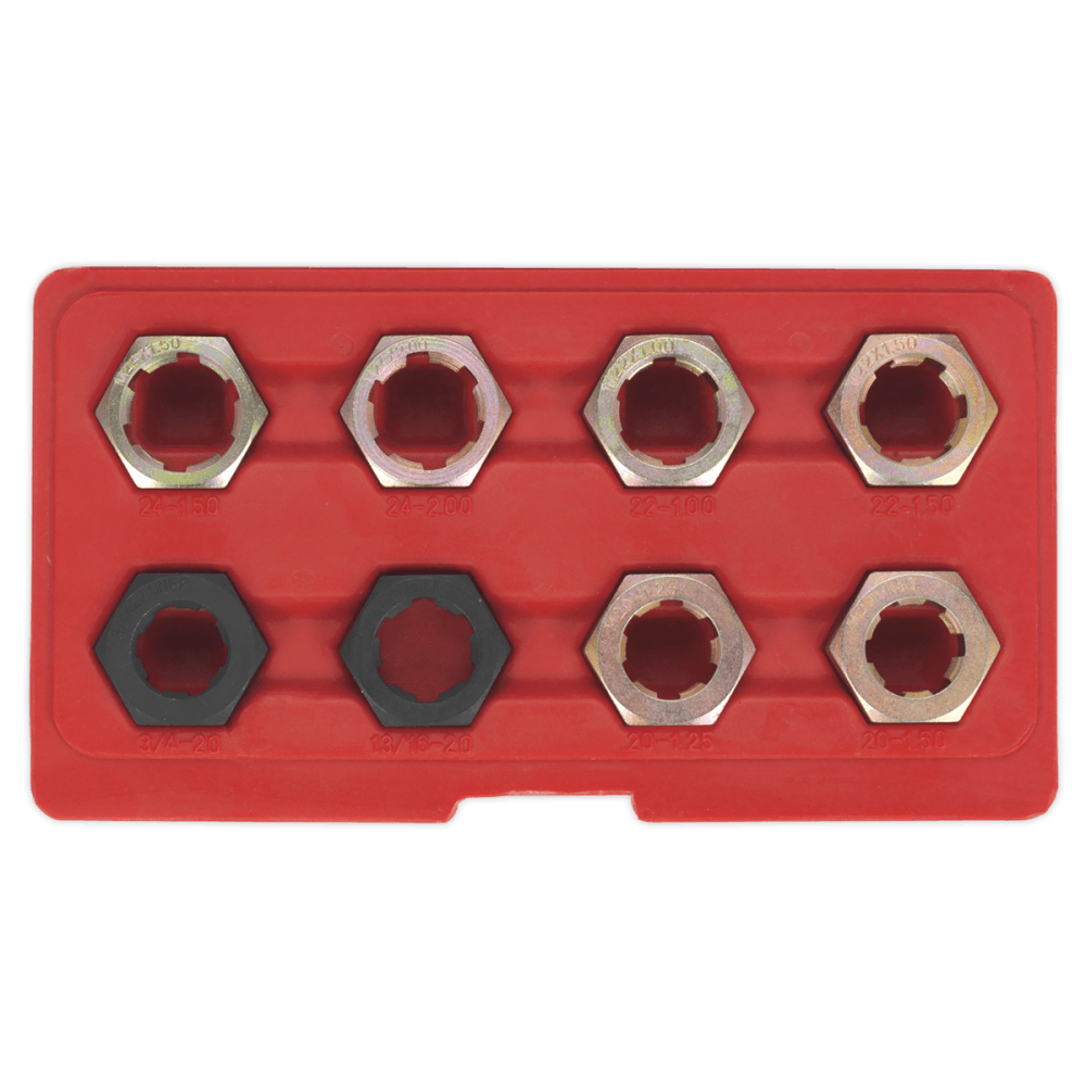 Sealey CVJ Thread Chaser 8pc Model No-VS715