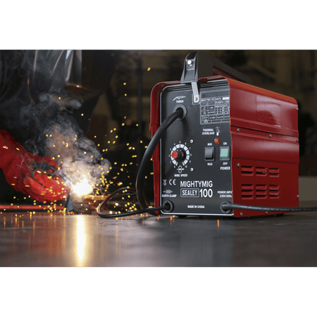 Sealey Professional No-Gas MIG Welder 100Amp 230V Model No-MIGHTYMIG100