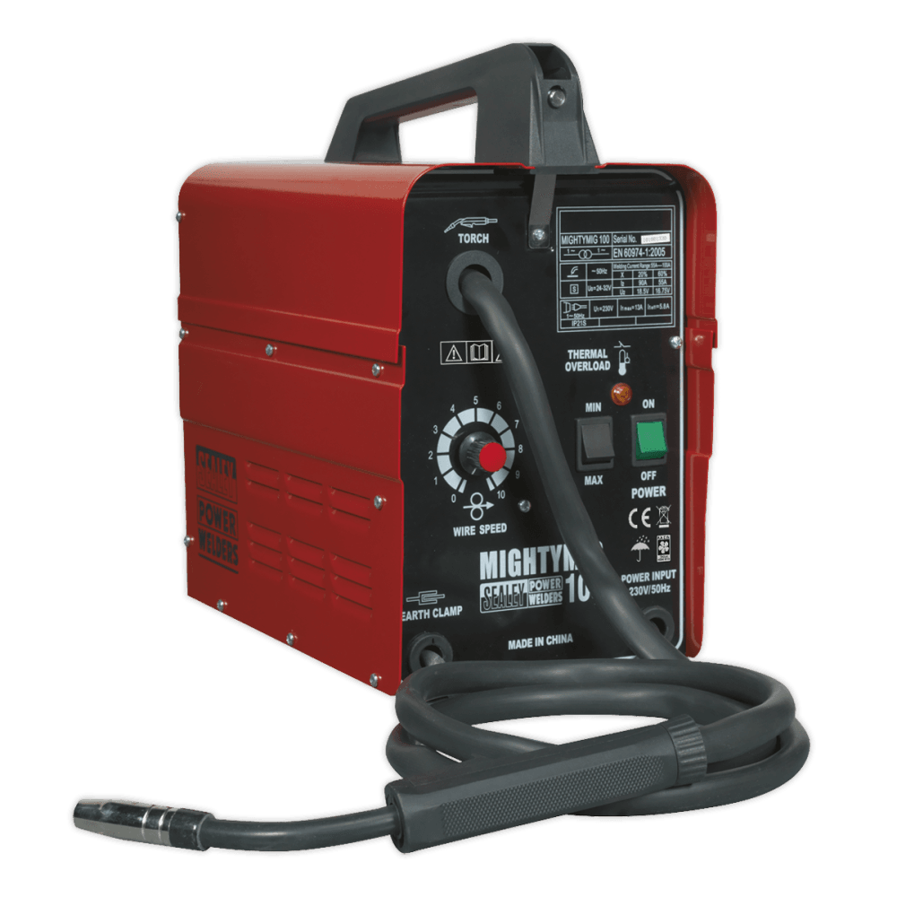 Sealey Professional No-Gas MIG Welder 100Amp 230V Model No-MIGHTYMIG100