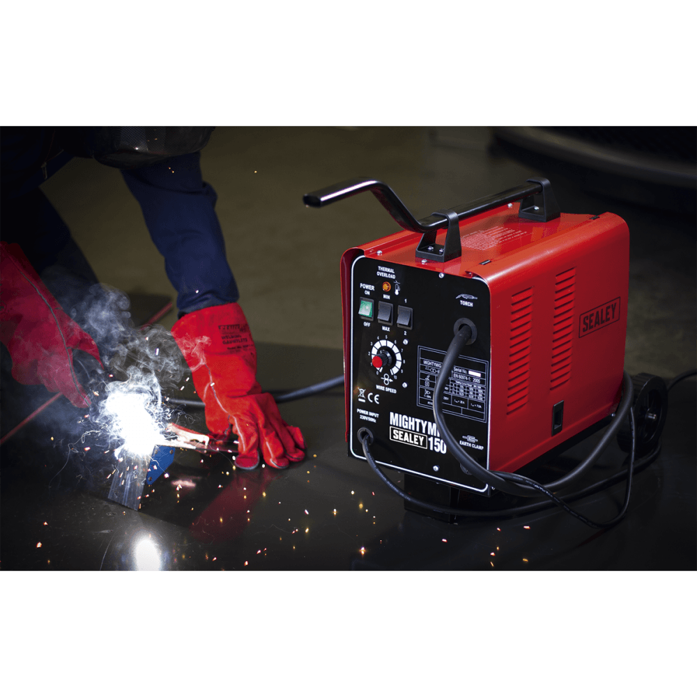 Sealey Professional Gas/No-Gas MIG Welder 150Amp 230V Model No-MIGHTYMIG150