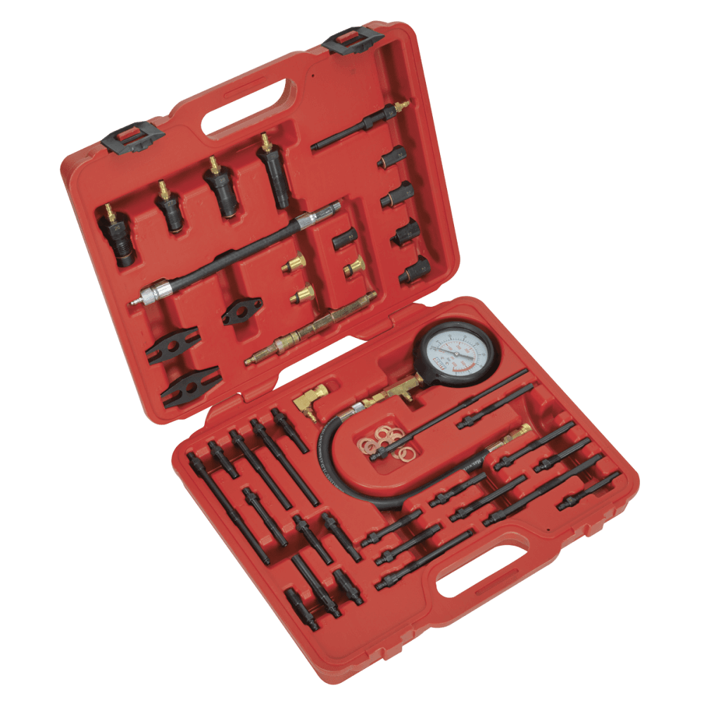 Sealey Petrol & Diesel - Master Compression Test Kit Model No-VSE3155