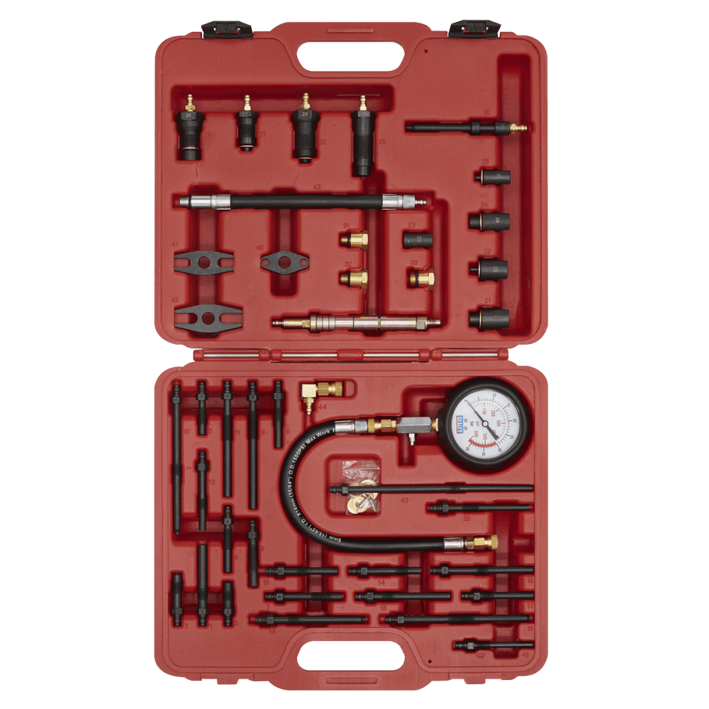 Sealey Petrol & Diesel - Master Compression Test Kit Model No-VSE3155
