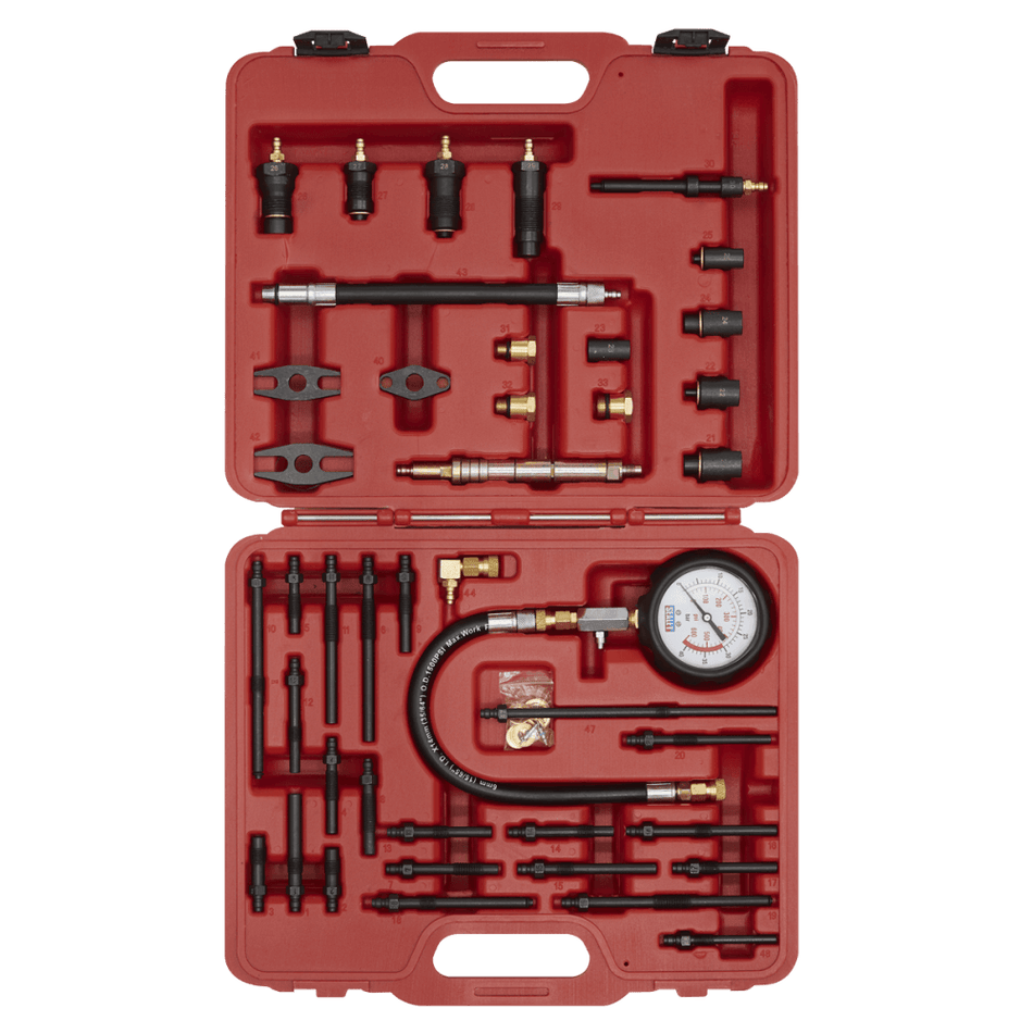 Sealey Petrol & Diesel - Master Compression Test Kit Model No-VSE3155