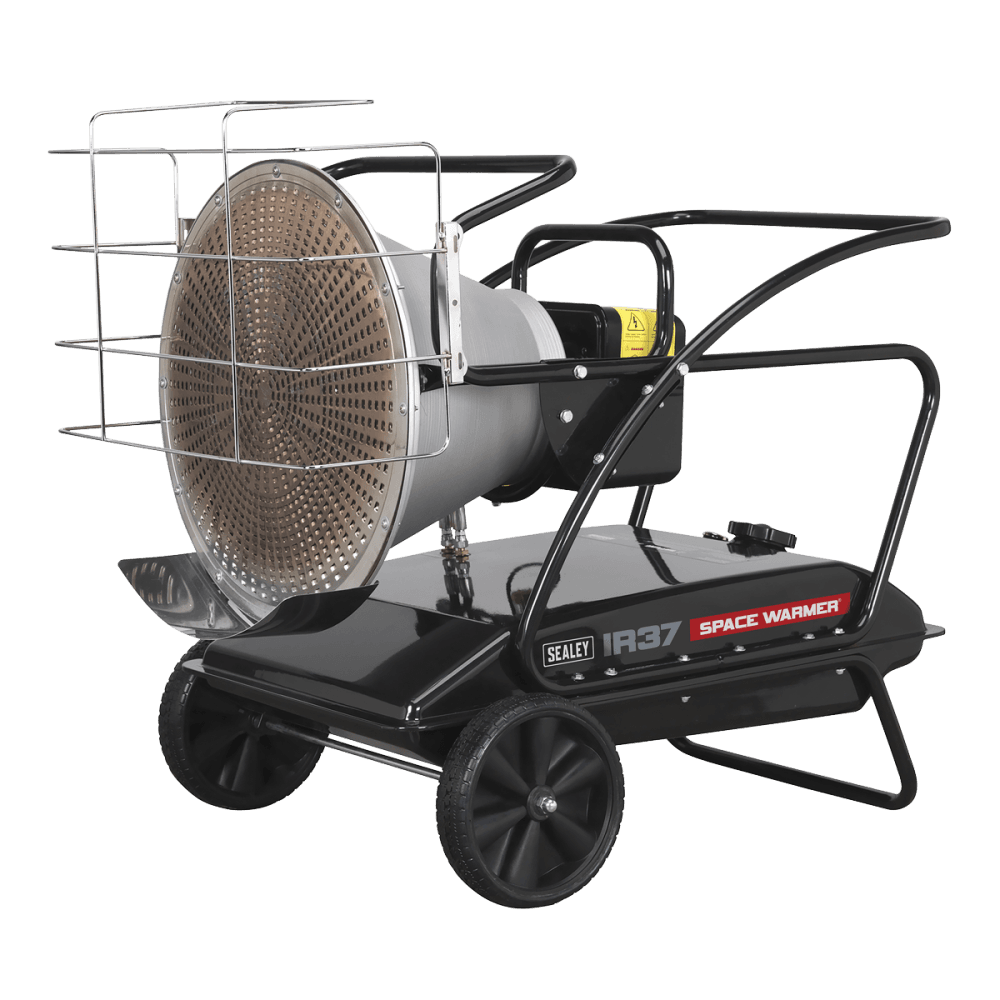 Sealey Infrared Paraffin, Kerosene & Diesel Heater 28/37kW 230V Model No-IR37