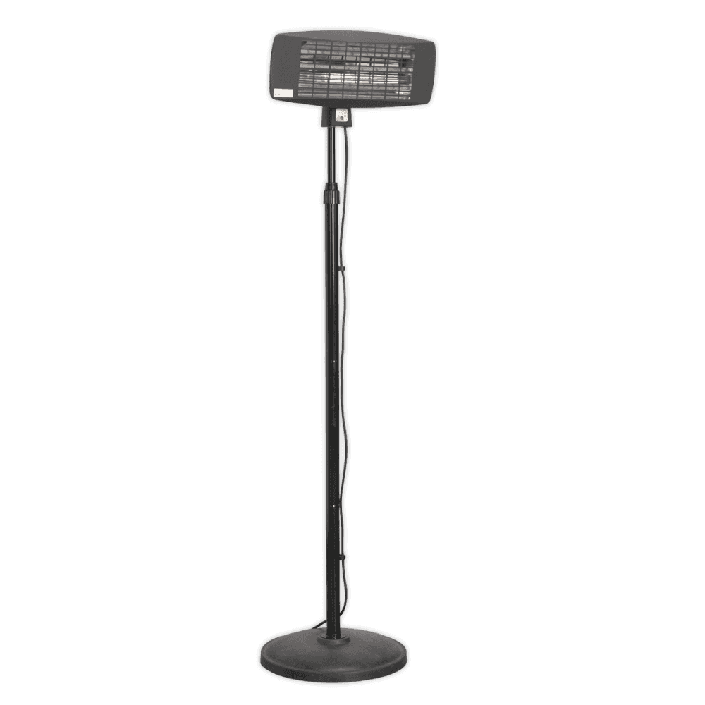 Sealey Infrared Quartz Patio Heater 2000W/230V with Telescopic Floor Stand Model No-IFSH2003