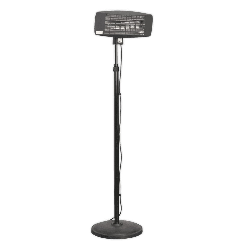 Sealey Infrared Quartz Patio Heater 2000W/230V with Telescopic Floor Stand Model No-IFSH2003