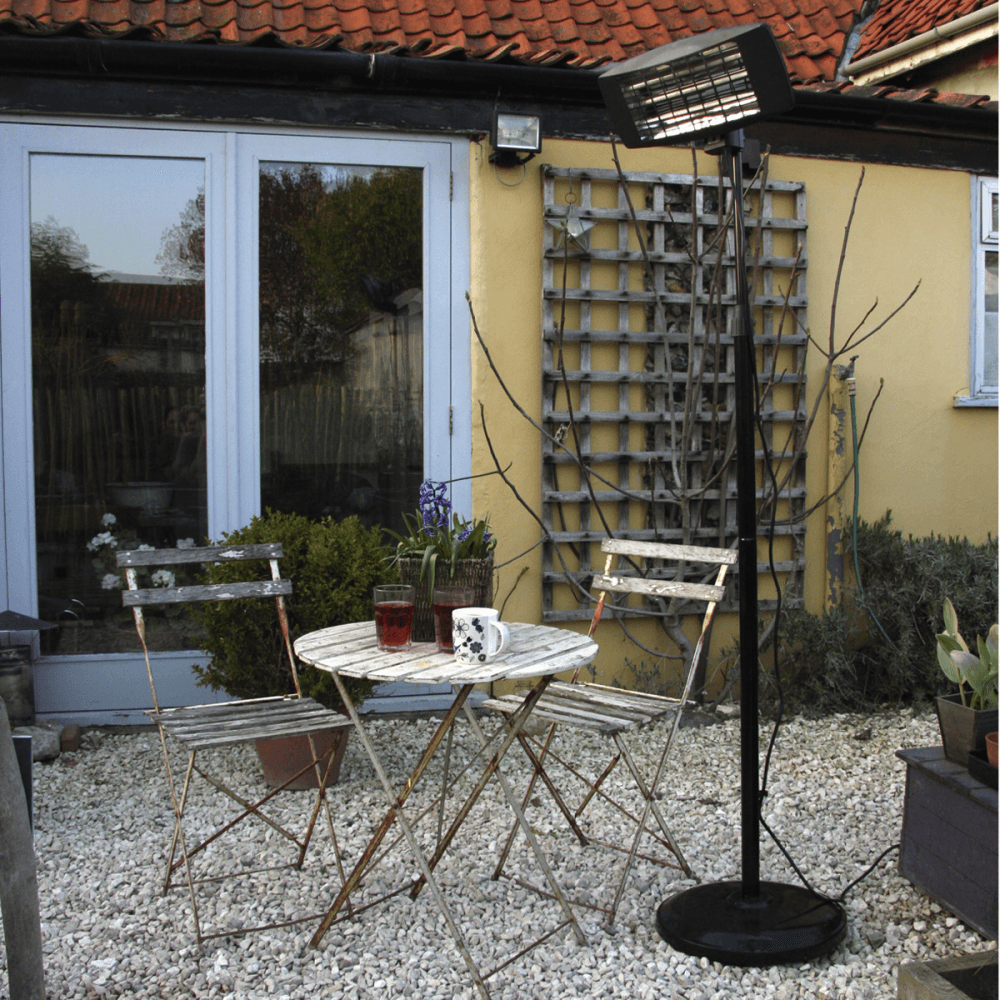 Sealey Infrared Quartz Patio Heater 2000W/230V with Telescopic Floor Stand Model No-IFSH2003