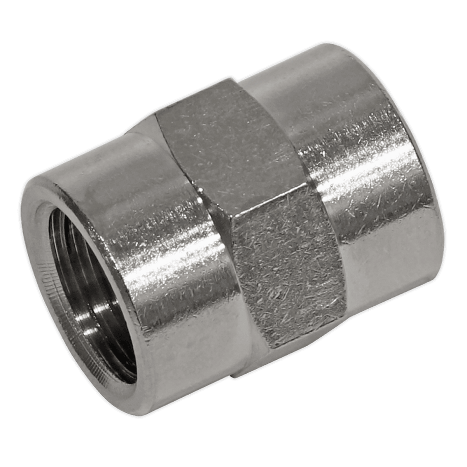 Sealey Double Female Union 1/4"BSP to 1/4"BSP Model No-SA1/1414FF