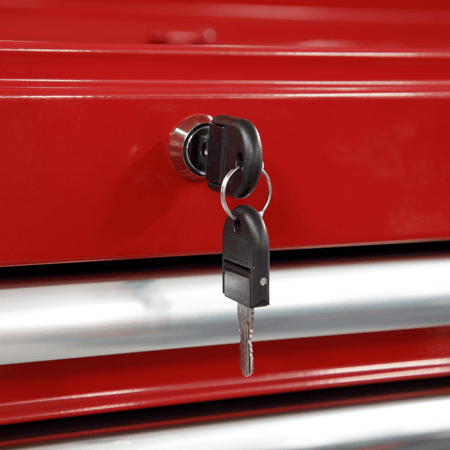 Sealey Rollcab 7 Drawer with Ball Bearing Runners - Red Model No-AP26479T