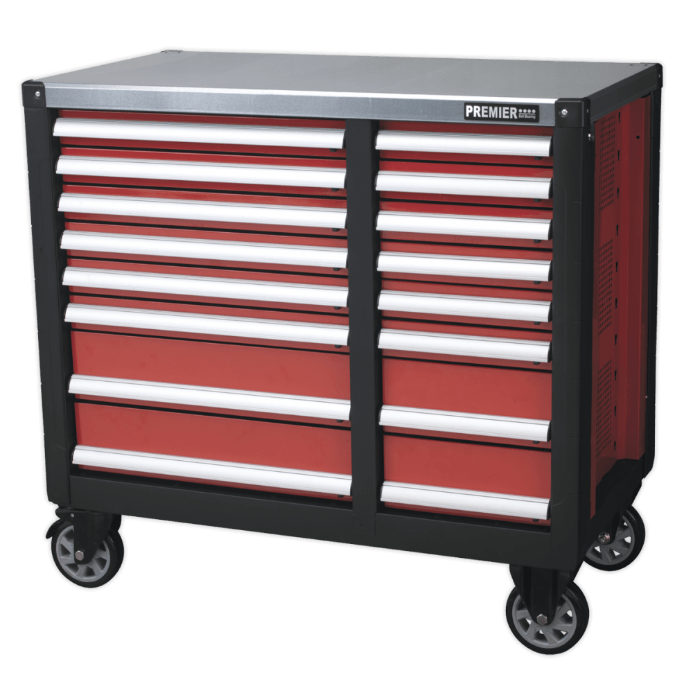 Sealey Mobile Workstation 16 Drawer with Ball Bearing Runners Model No-AP24216