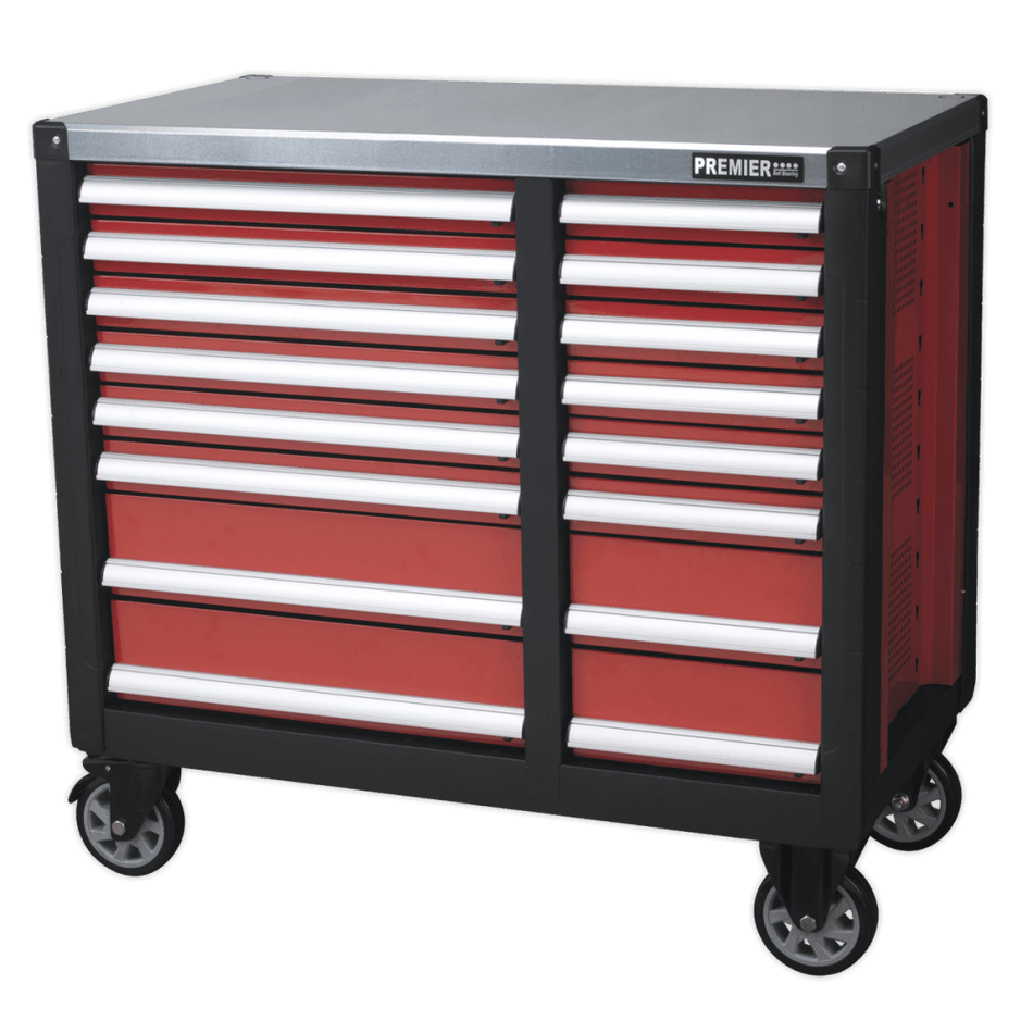 Sealey Mobile Workstation 16 Drawer with Ball Bearing Runners Model No-AP24216