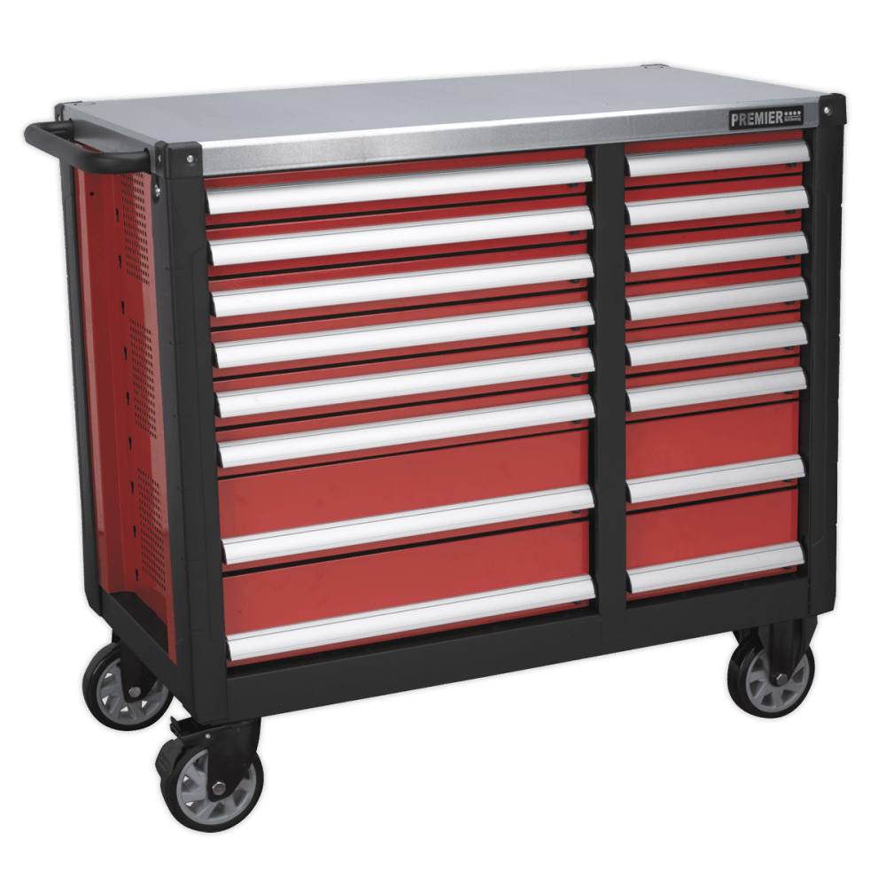Sealey Mobile Workstation 16 Drawer with Ball Bearing Runners Model No-AP24216