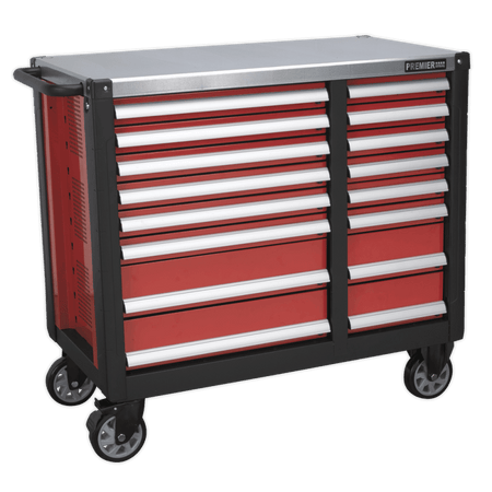 Sealey Mobile Workstation 16 Drawer with Ball Bearing Runners Model No-AP24216