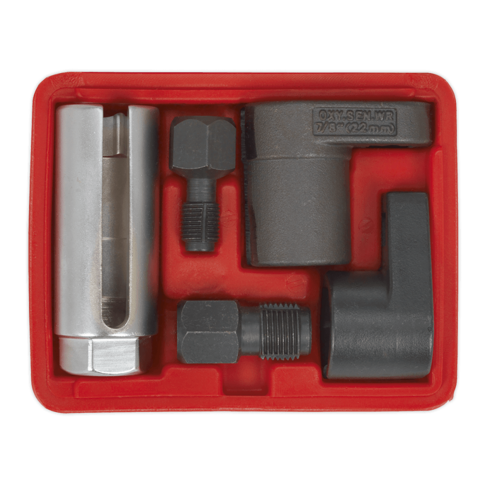 Sealey Oxygen Sensor & Thread Chaser Set 5pc Model No-SX0320