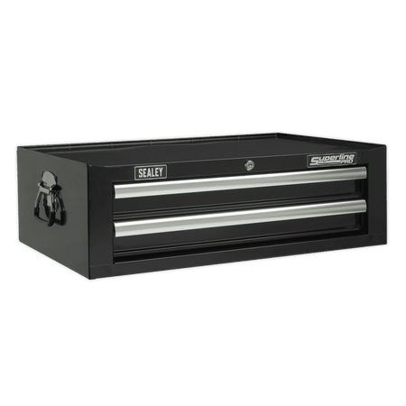 Sealey Add-On Chest 2 Drawer with Ball Bearing Runners - Black Model No-AP26029TB