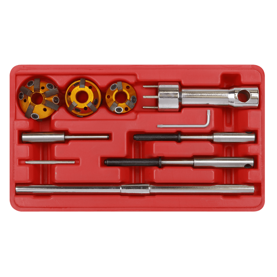 Sealey Valve Seat Cutter Set 10pc Model No-VS1823