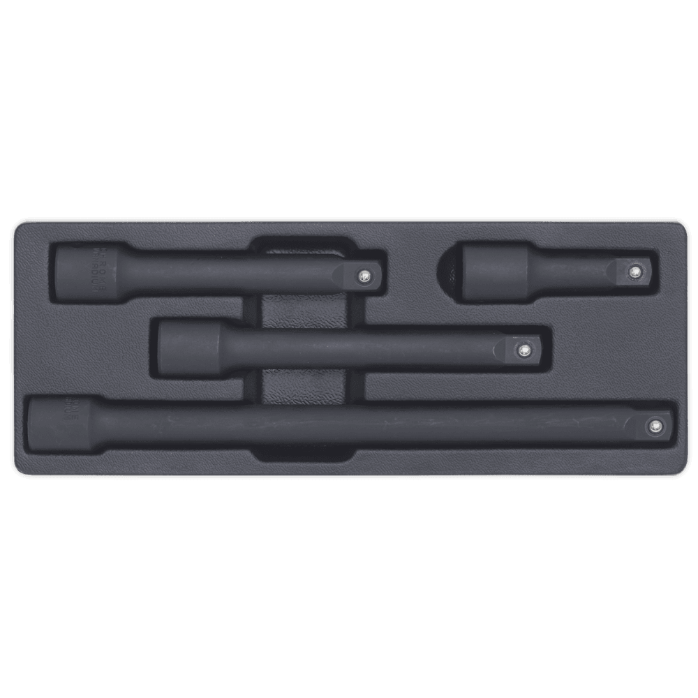 Sealey Impact Extension Bar Set 4pc 1/2"Sq Drive Model No-AK5513