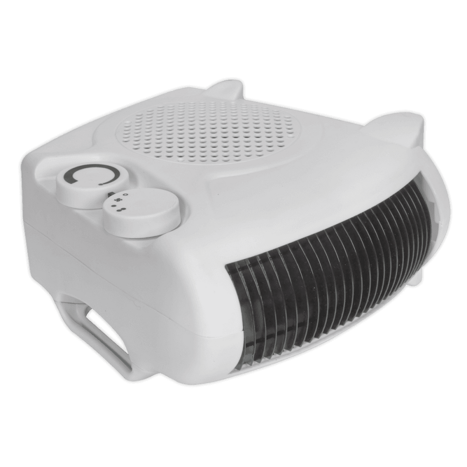 Sealey Fan Heater 2000W/230V 2 Heat Settings with Thermostat Model No-FH2010