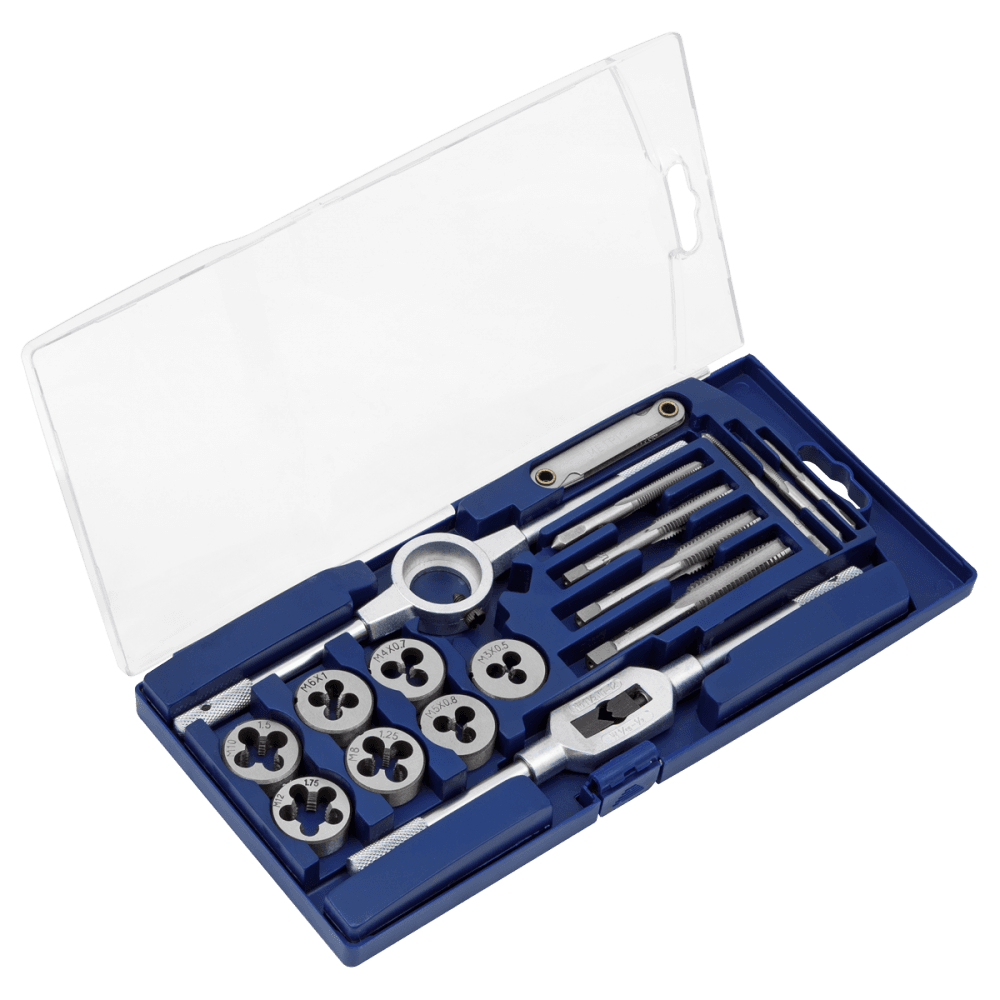 Sealey Tap & Die Set 17pc Metric Model No-AK321