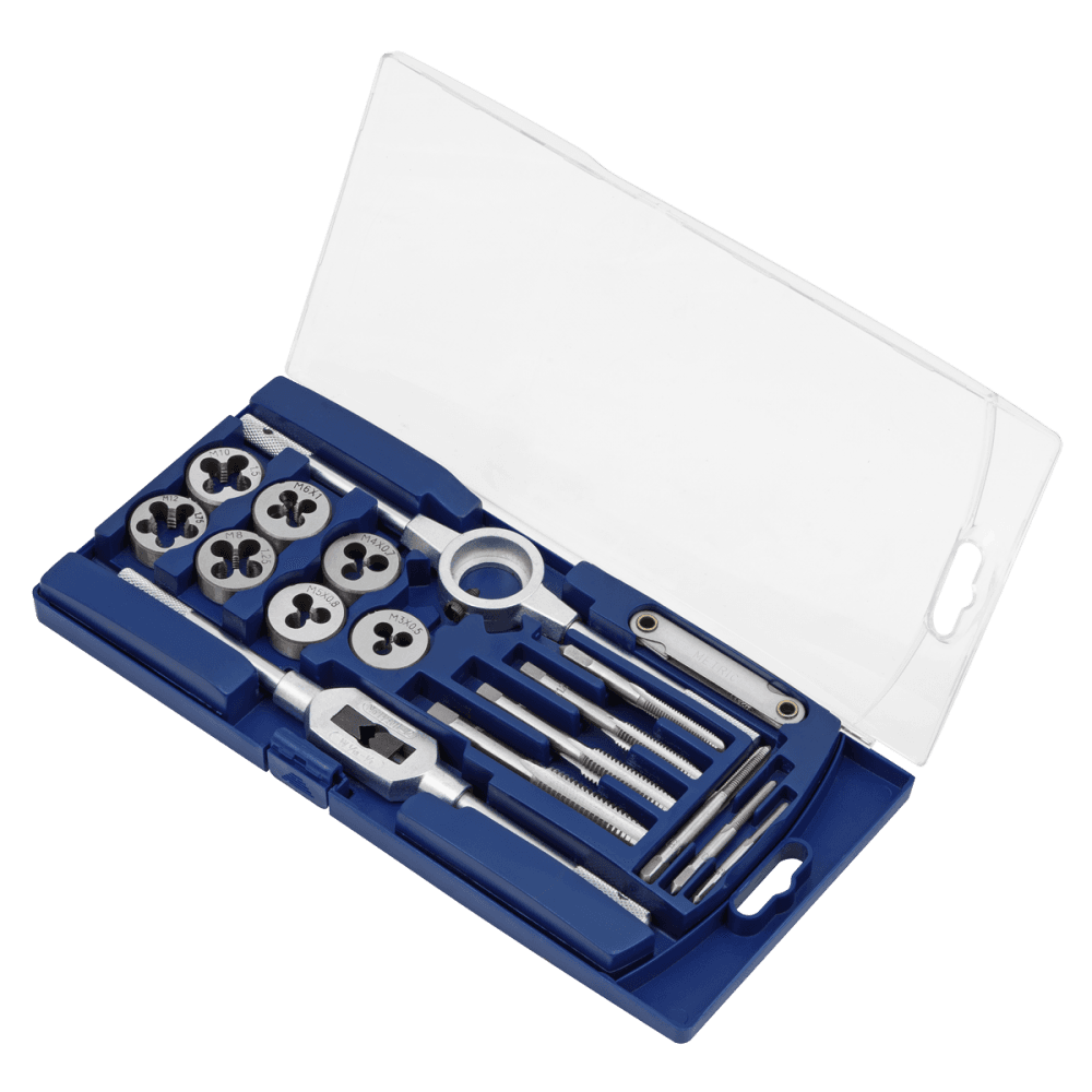 Sealey Tap & Die Set 17pc Metric Model No-AK321