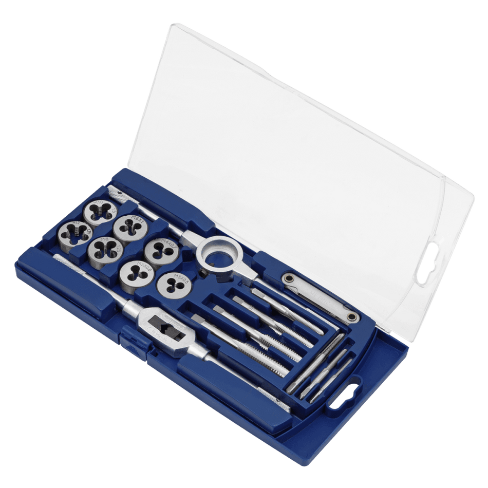 Sealey Tap & Die Set 17pc Metric Model No-AK321