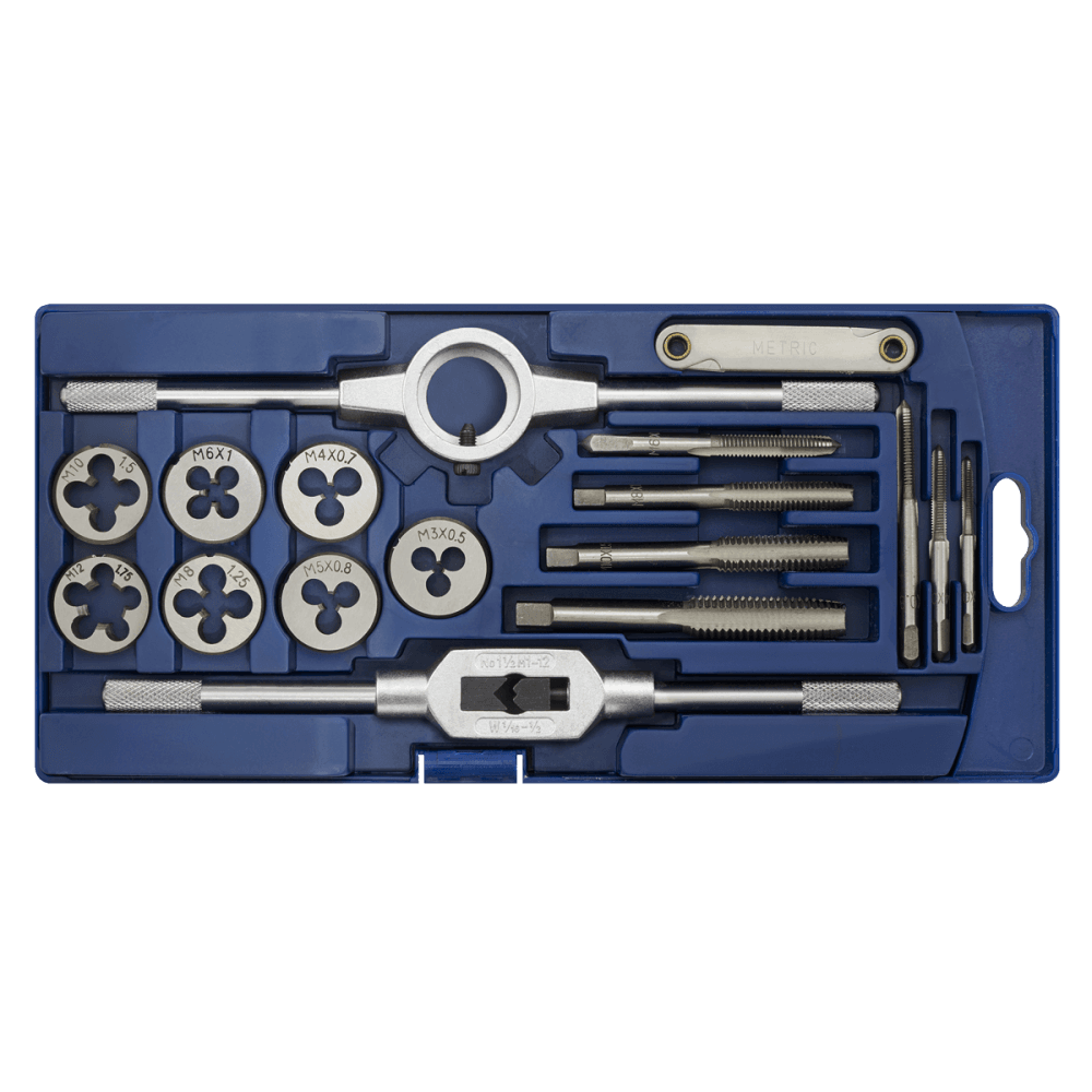 Sealey Tap & Die Set 17pc Metric Model No-AK321