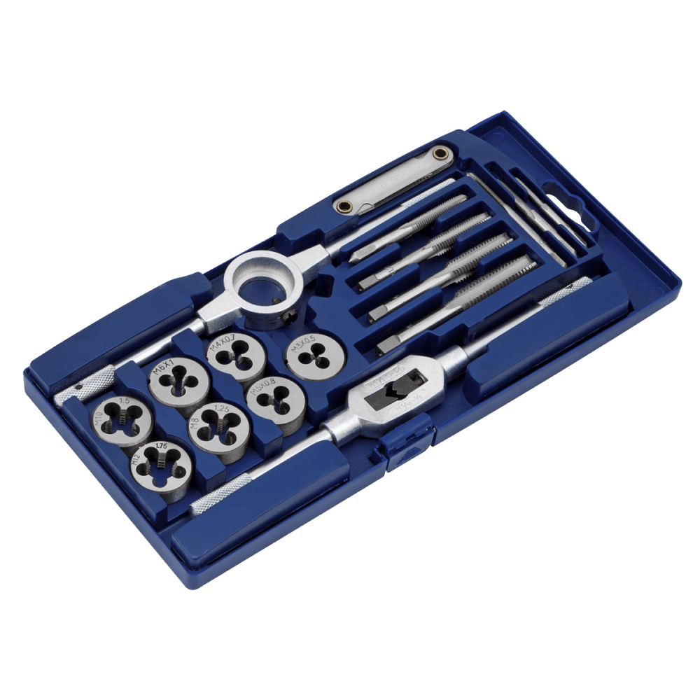 Sealey Tap & Die Set 17pc Metric Model No-AK321