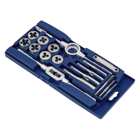 Sealey Tap & Die Set 17pc Metric Model No-AK321