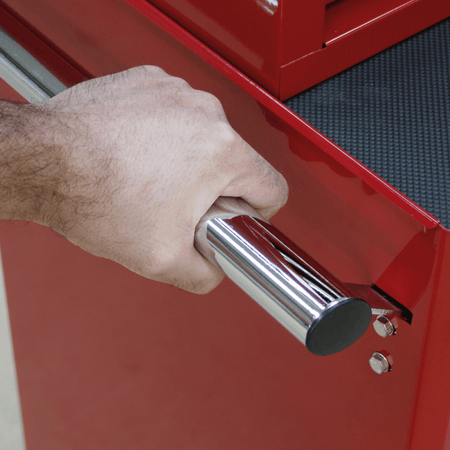 Sealey Tool Chest Combination 14 Drawer with Ball Bearing Runners - Red & 1179pc Tool Kit Model No-SPTCOMBO1