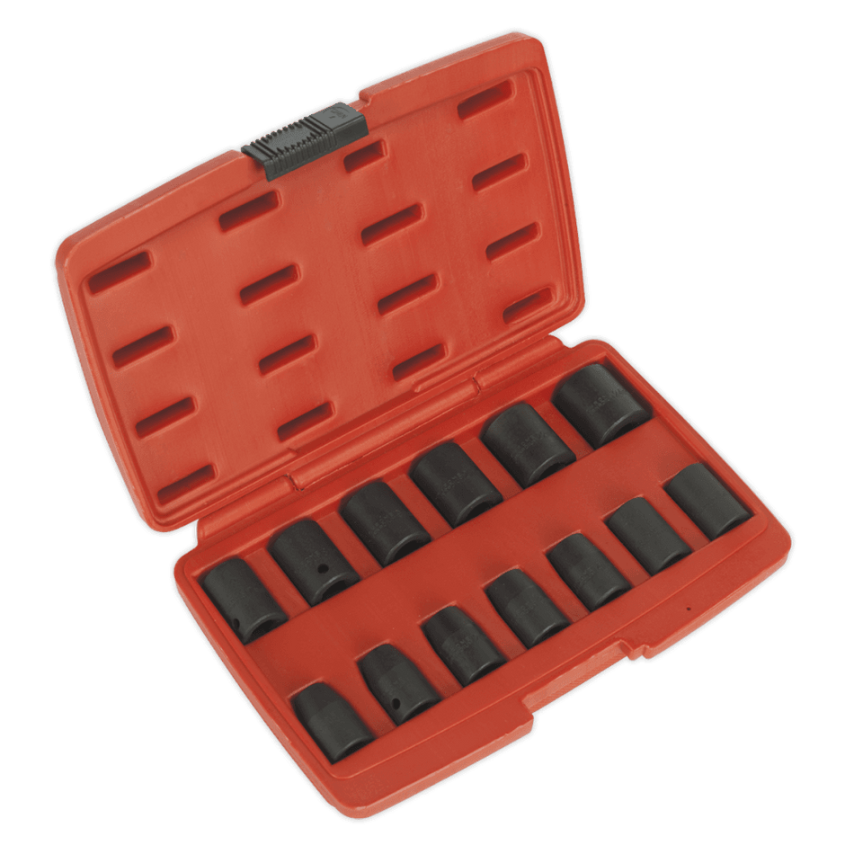 Sealey Impact Socket Set 13pc 1/2"Sq Drive Metric Model No-AK5613M