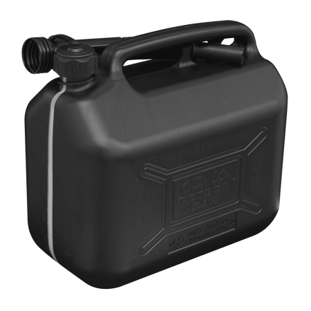 Sealey Fuel Can 10ltr - Black Model No-JC10PB