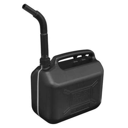 Sealey Fuel Can 10ltr - Black Model No-JC10PB