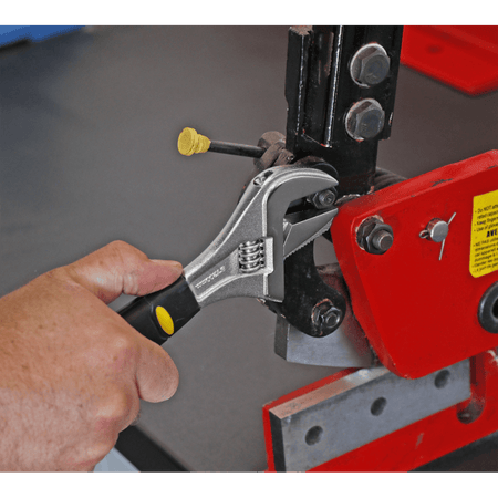 Sealey Adjustable Wrench with Extra-Wide Jaw Capacity 200mm Model No-S0854