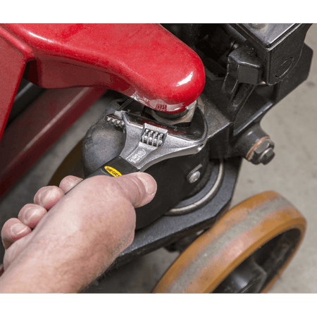 Sealey Adjustable Wrench with Extra-Wide Jaw Capacity 200mm Model No-S0854