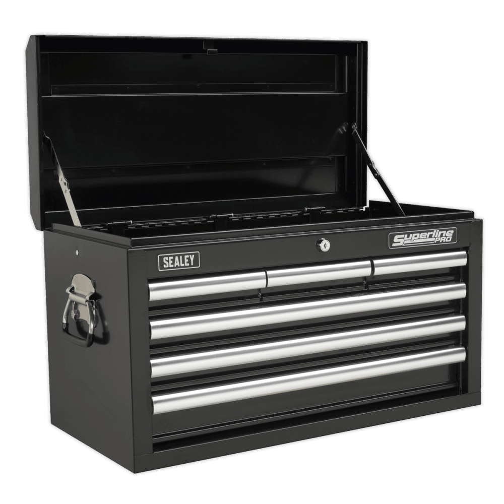 Sealey Topchest 6 Drawer with Ball Bearing Runners - Black Model No-AP33069B