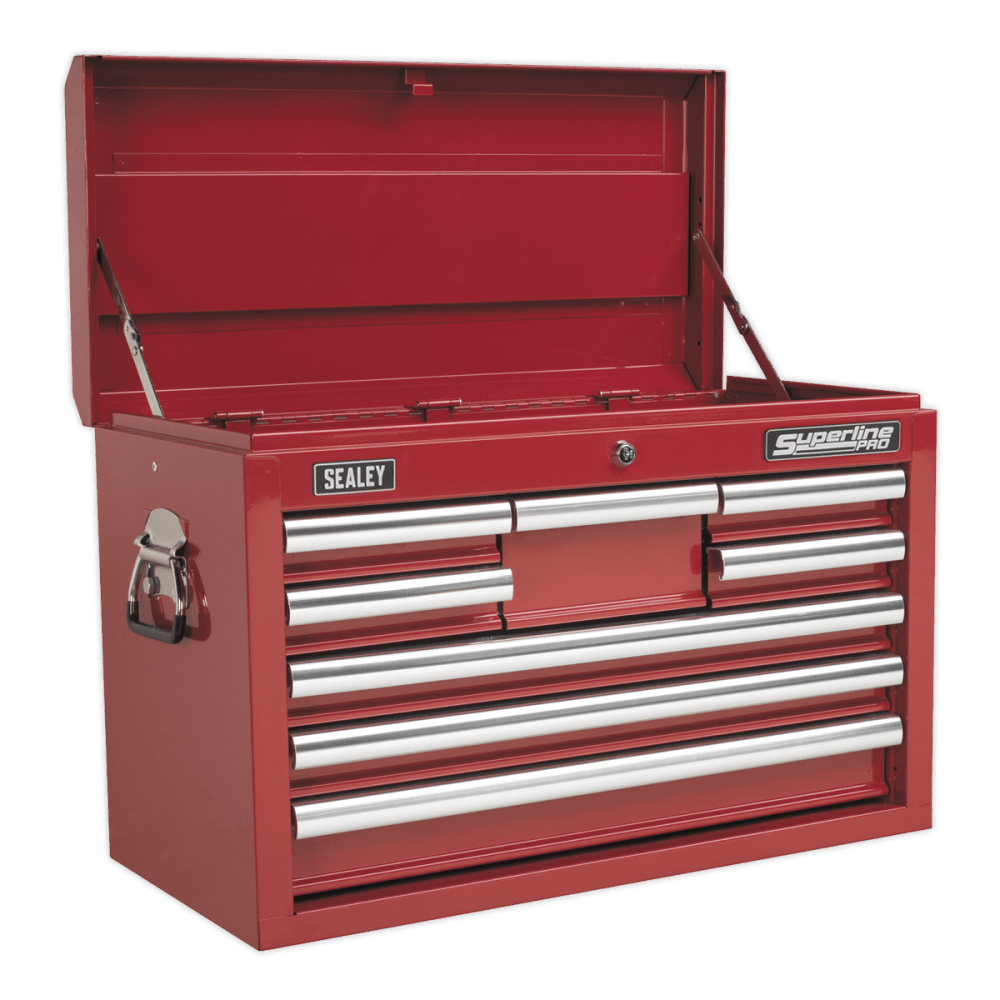 Sealey Topchest 8 Drawer with Ball Bearing Runners - Red Model No-AP33089