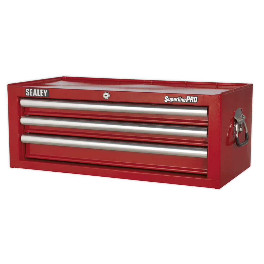 Sealey Add-On Chest 3 Drawer with Ball Bearing Runners - Red Model No-AP33339