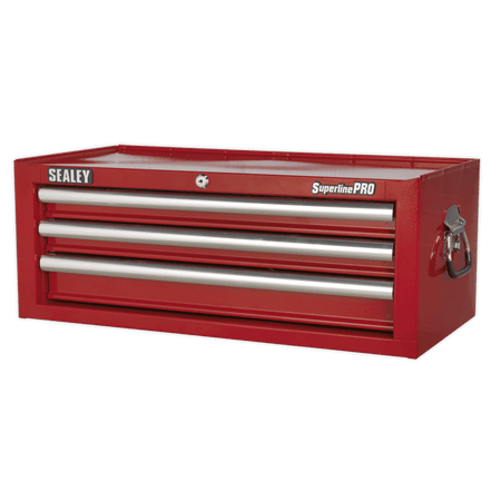 Sealey Add-On Chest 3 Drawer with Ball Bearing Runners - Red Model No-AP33339