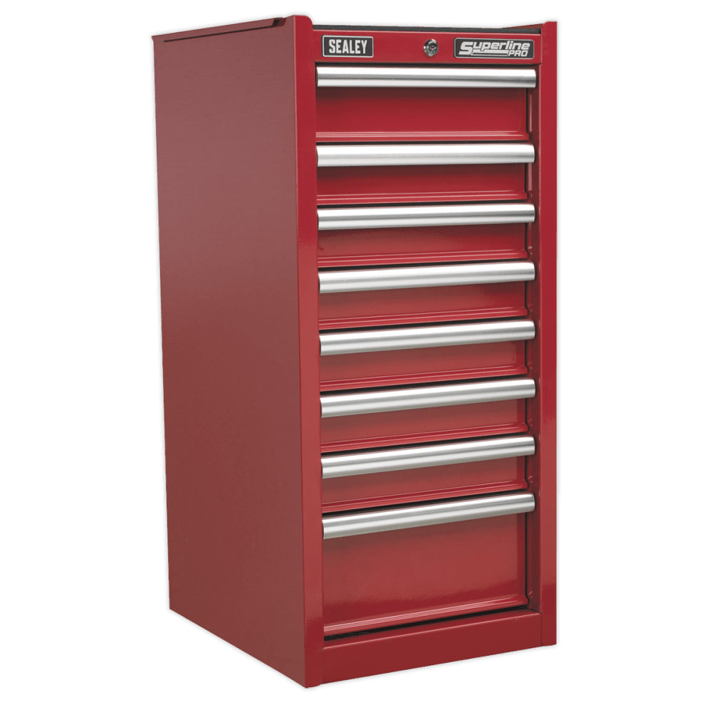 Sealey Hang-On Chest 8 Drawer with Ball Bearing Runners - Red Model No-AP33589
