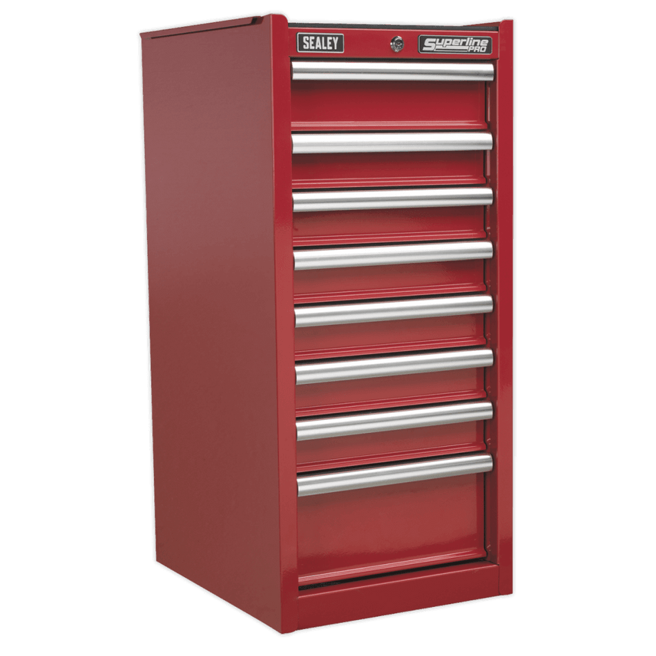 Sealey Hang-On Chest 8 Drawer with Ball Bearing Runners - Red Model No-AP33589