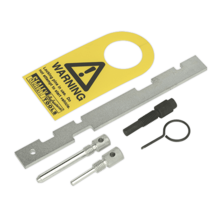 Sealey Petrol Engine Setting/Locking Kit - Ford, Mazda, Volvo 1.25, 1.4, 1.6, 1.8, 2.0, 2.3 16v Duratec - Belt/Chain Drive Model No-VSE5515