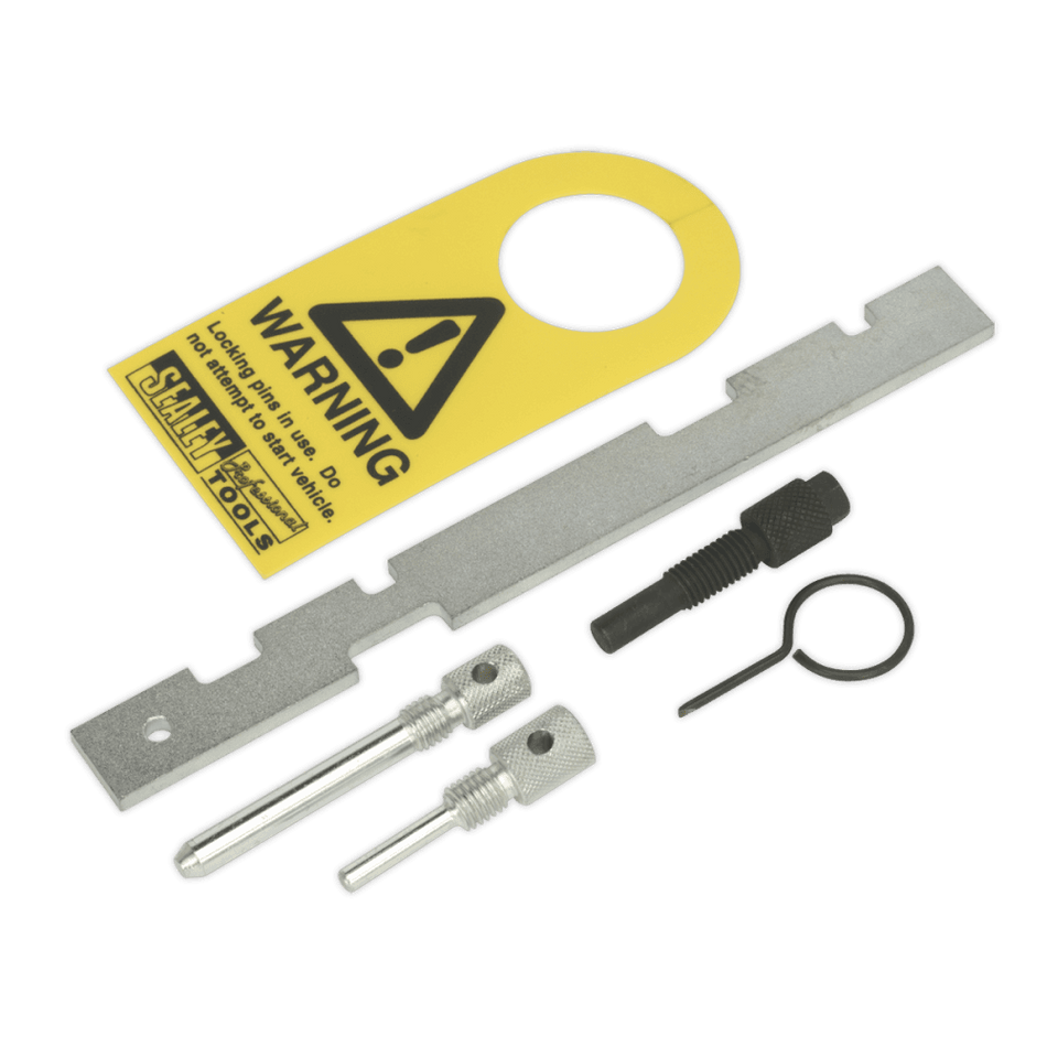 Sealey Petrol Engine Setting/Locking Kit - Ford, Mazda, Volvo 1.25, 1.4, 1.6, 1.8, 2.0, 2.3 16v Duratec - Belt/Chain Drive Model No-VSE5515