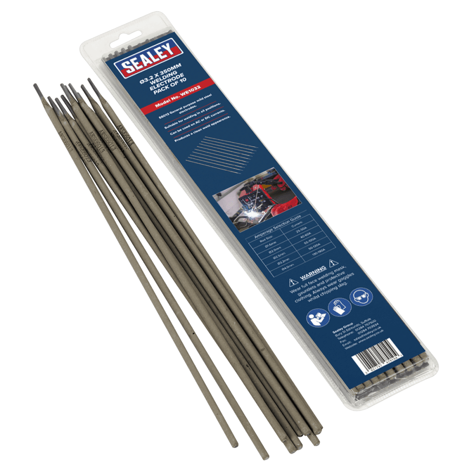 Sealey Welding Electrodes 3.2 x 300mm Pack of 10 Model No-WE1032