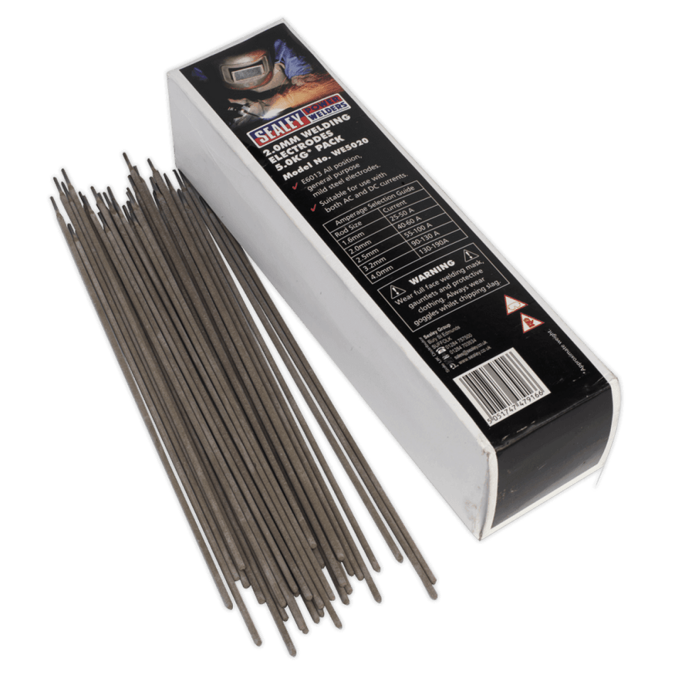 Sealey Welding Electrodes 2 x 300mm 5kg Pack Model No-WE5020