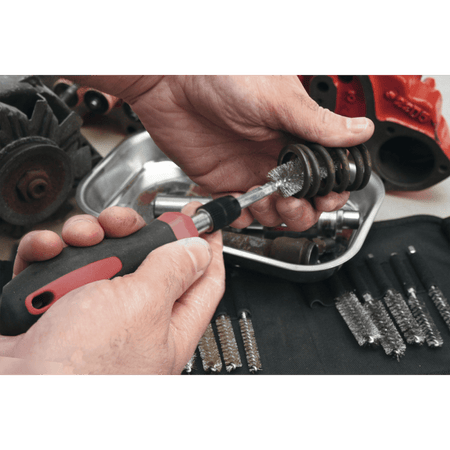 Sealey Cleaning & Decarbonising Brush Set 20pc Model No-VS1800