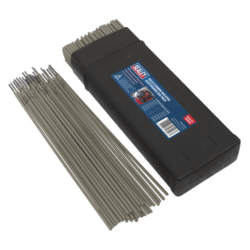Sealey Welding Electrodes 2.5 x 300mm 5kg Pack Model No-WE5025